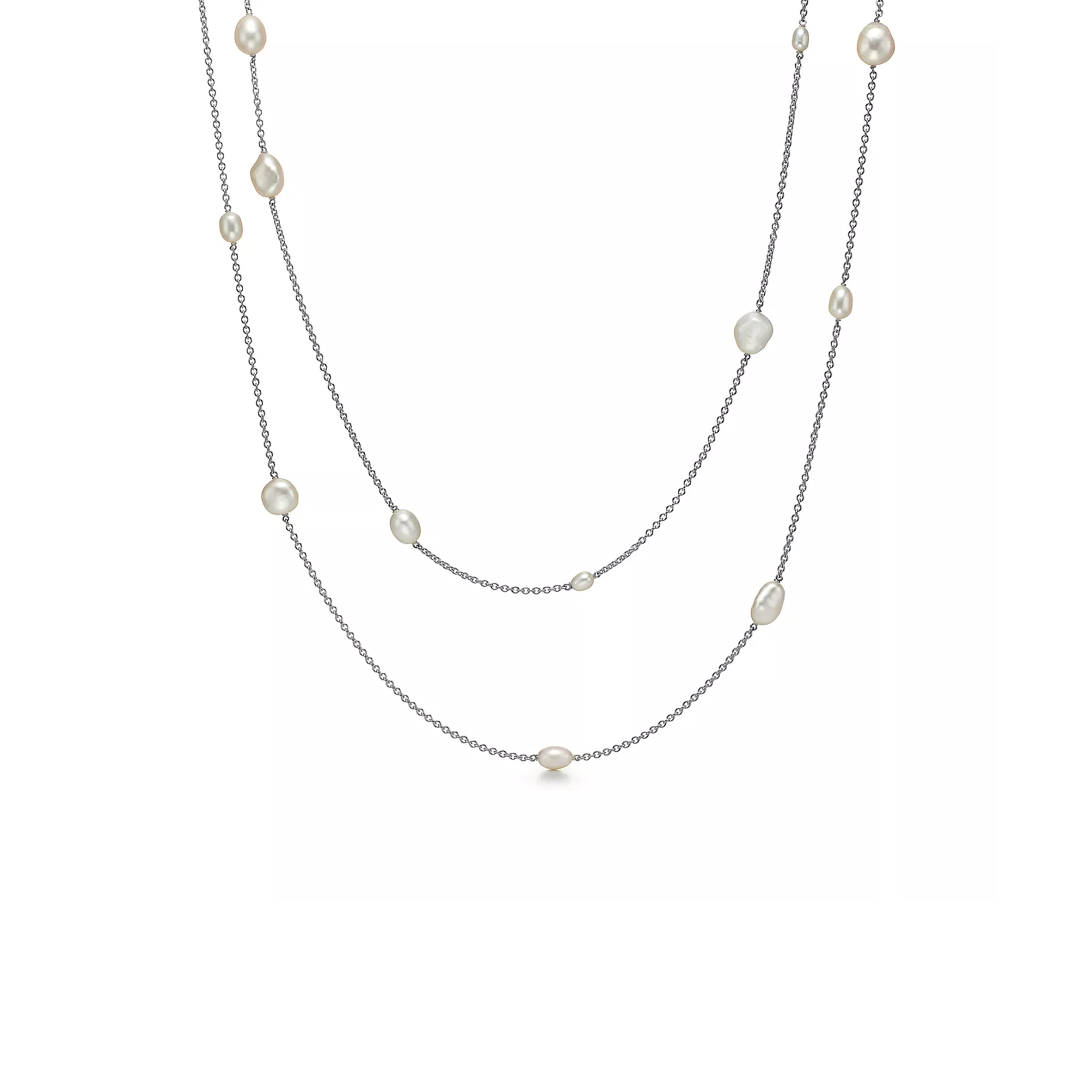 TIFFANY ELSA PERETTI® PEARLS BY THE YARD™ SPRINKLE NECKLACE 60764018 TIFFANY ELSA PERETTI® PEARLS BY THE YARD™ SPRINKLE NECKLACE 60764018